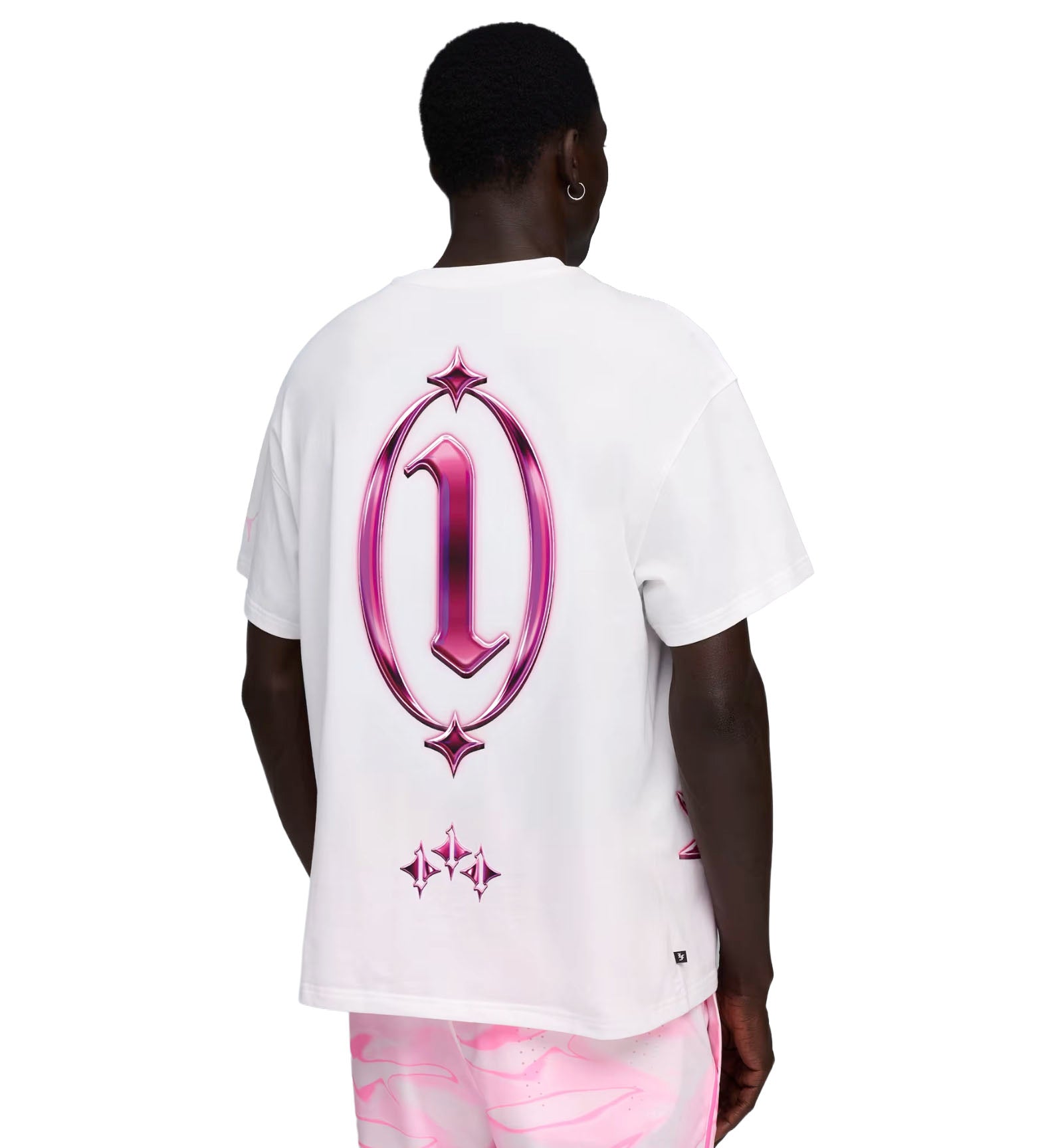 PUMA LaFrancé Pink Heem SS Tee Puma White 633842_01 | Pro Feet
