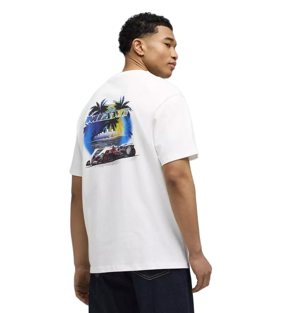 PUMA F1 Ferrari Miami T-Shirt Puma White 63645704 | Pro Feet