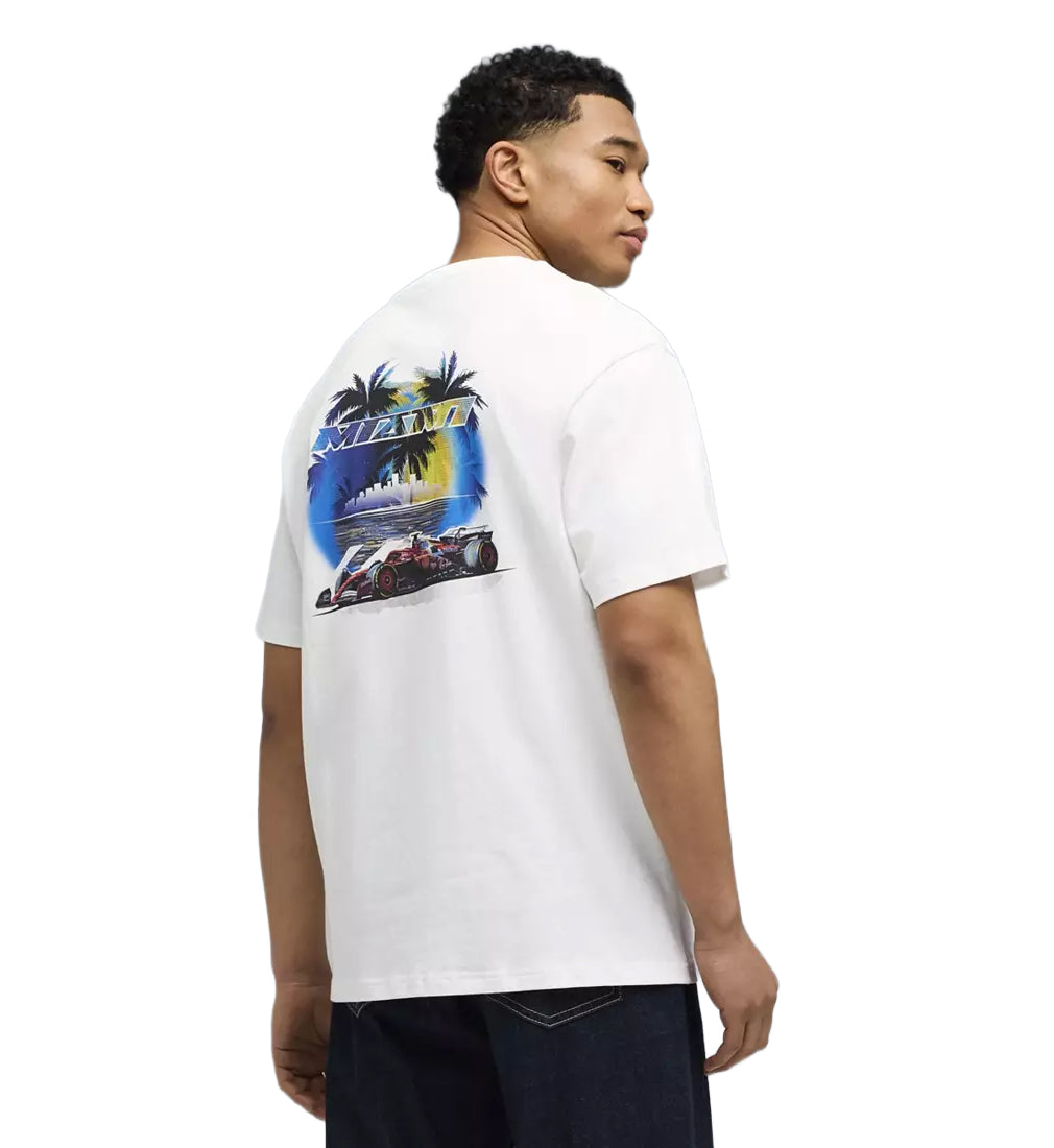 PUMA F1 Ferrari Miami T-Shirt Puma White 63645704 | Pro Feet