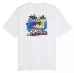 PUMA F1 Ferrari Miami T-Shirt Puma White 63645704 | Pro Feet