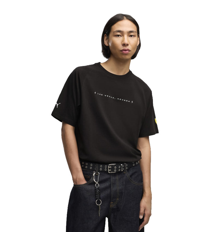 Puma Ferrari Vegas T-Shirt Black 63703901 | Pro Feet