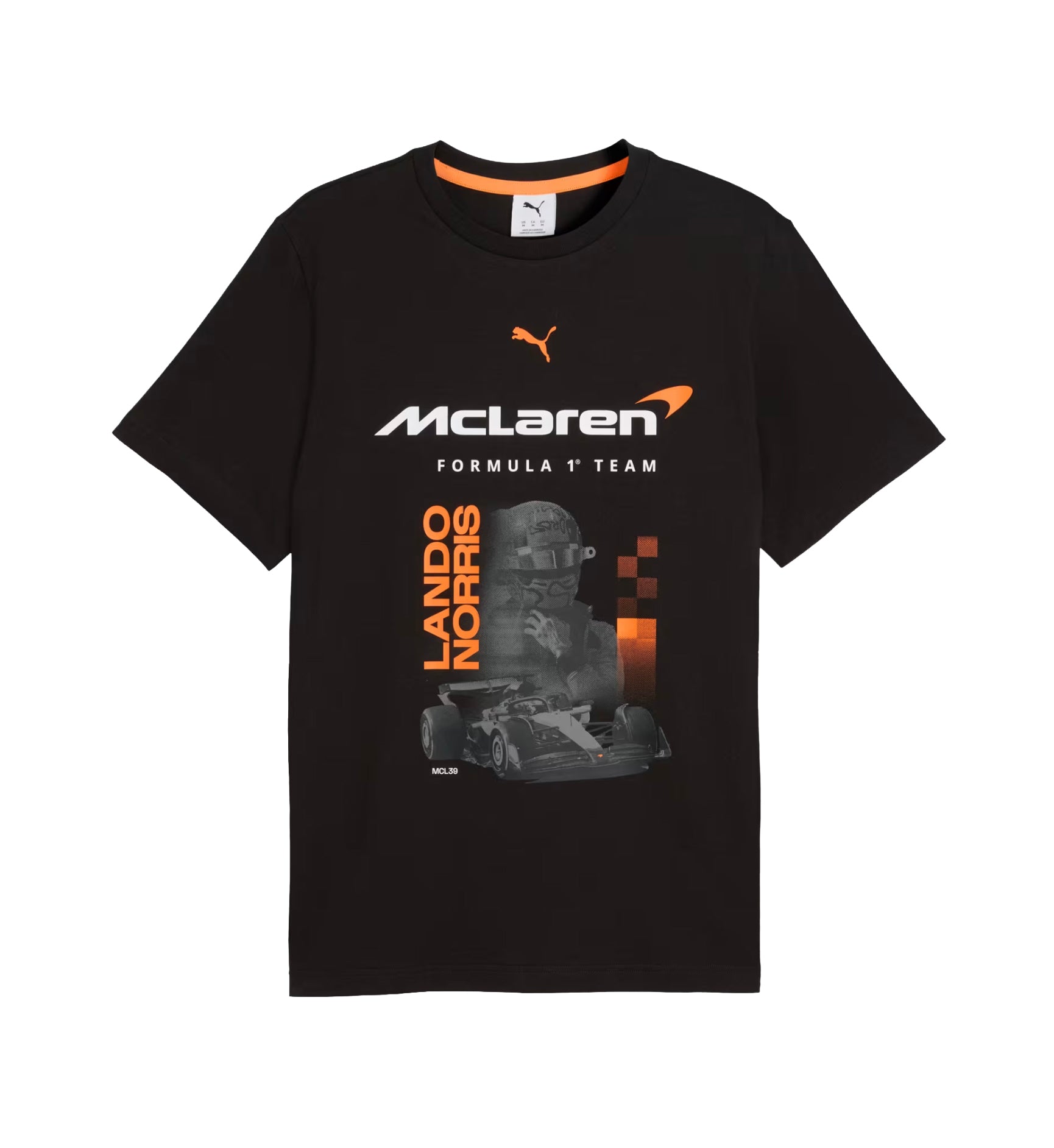 PUMA x McLAREN RACING Norris Tee PUMA Black 637451_01 | Pro Feet