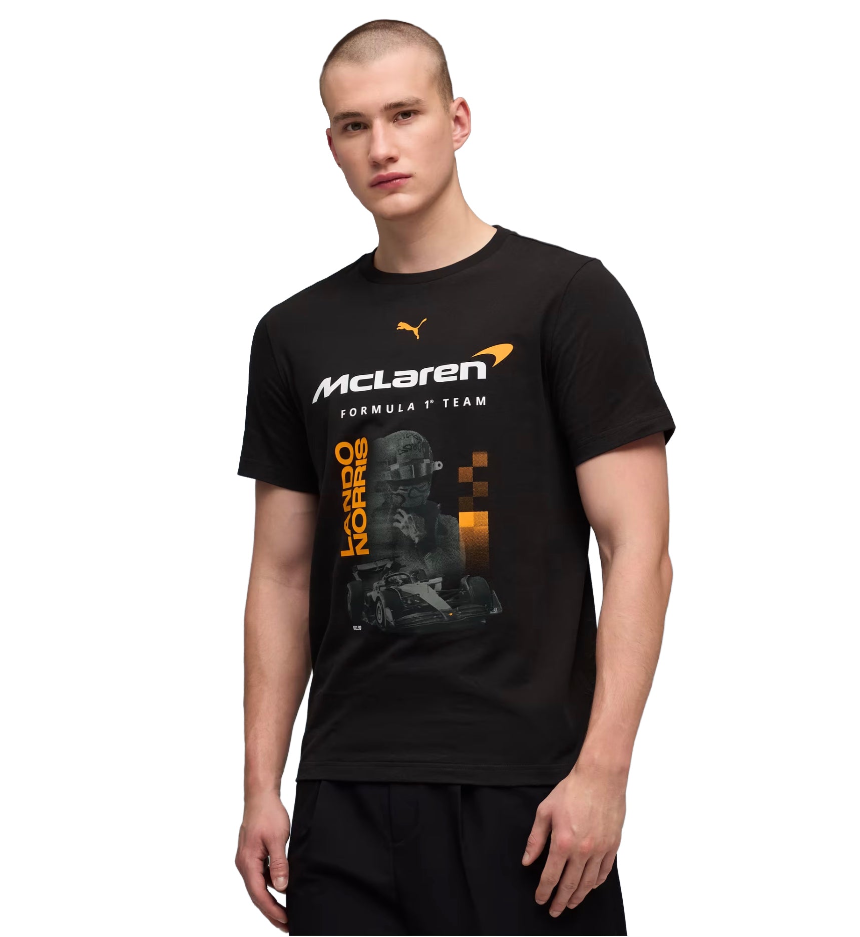 PUMA x McLAREN RACING Norris Tee PUMA Black 637451_01 | Pro Feet