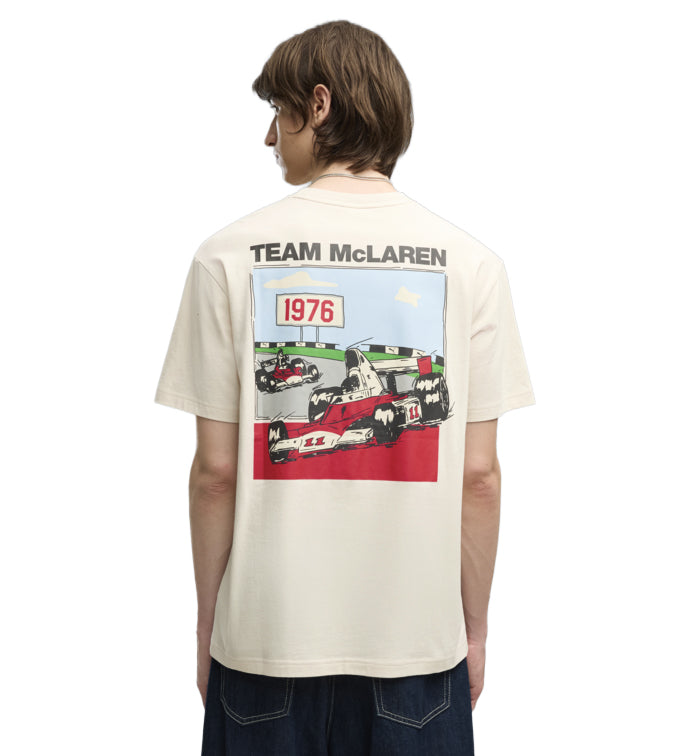 PUMA x McLaren Racing Graphic Tee Alpine Snow 63787406 | Pro Feet