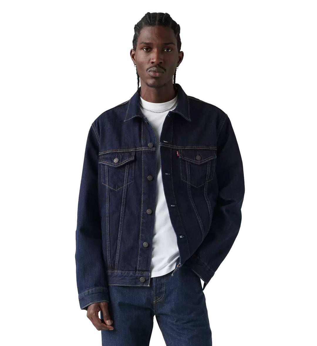 Levi’s Trucker Jacket — Rinse/Dark Wash