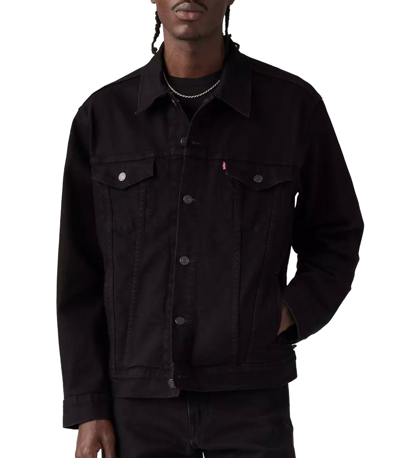 Levi’s Trucker Jacket “Last Night” Black (723340223)