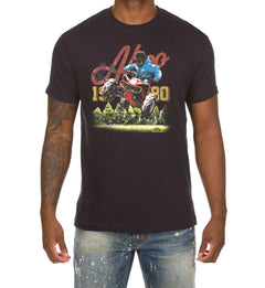 AKOO Heaven ATV SS Tee Navy (751-0202)