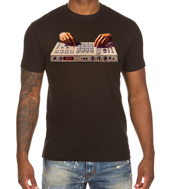 Black AKOO Soundwave SS Tee