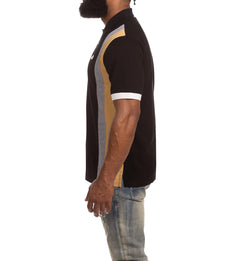 AKOO Slick SS Polo Black 751-9312 | Pro Feet