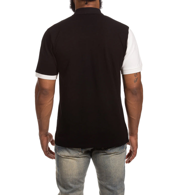 AKOO Slick SS Polo Black 751-9312 | Pro Feet