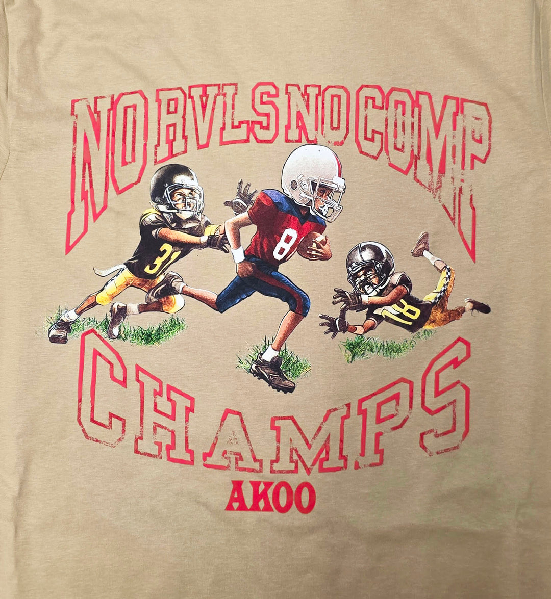 Akoo Champs SS Tee Sand (761-2215)
