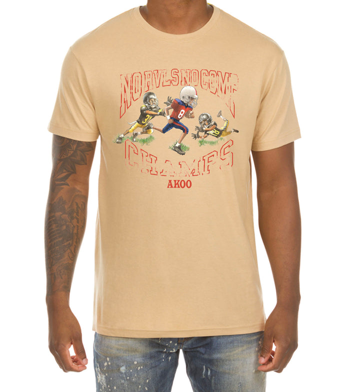 Akoo Champs SS Tee Sand (761-2215)