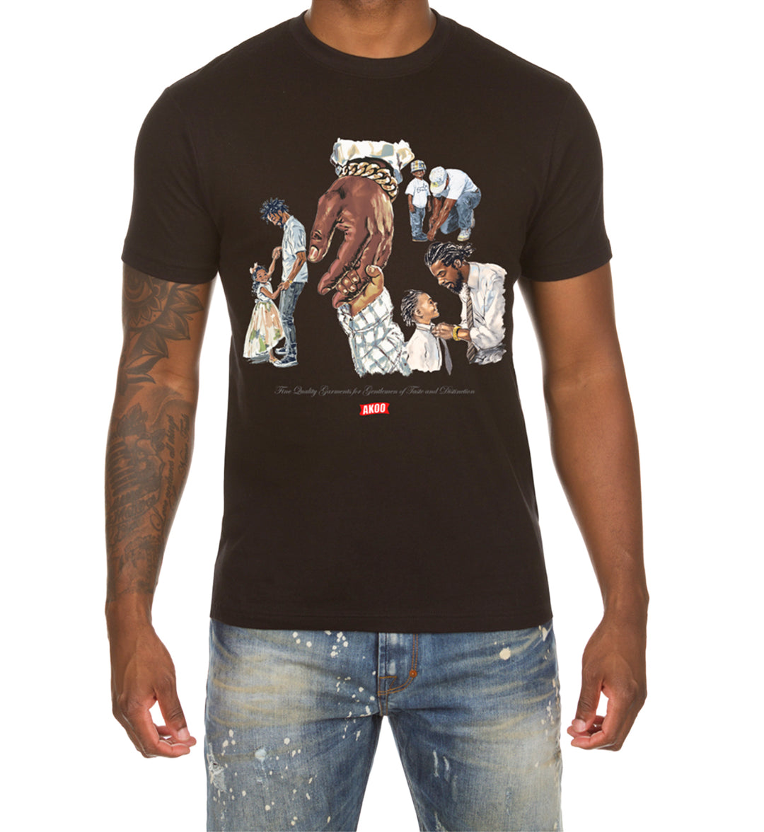 AKOO Memories T-Shirt Black 761-3224 | Pro Feet