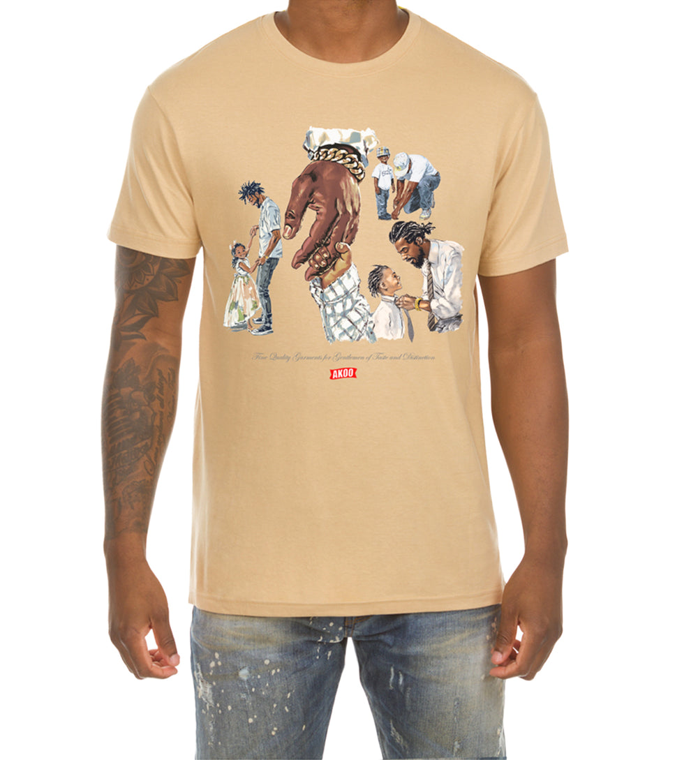 AKOO Memories T-Shirt Sand 761-3224 | Pro Feet