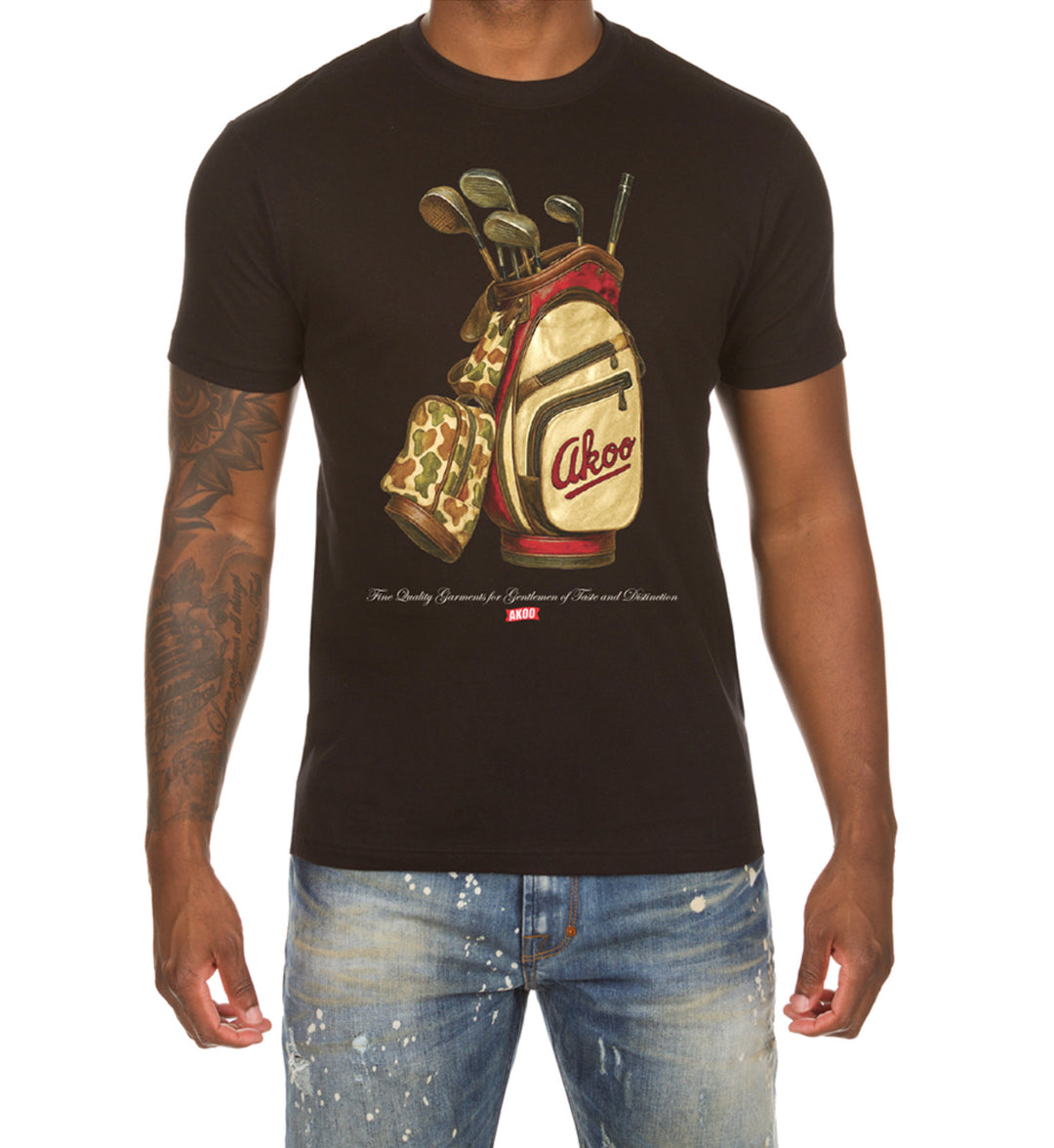 AKOO Iron SS Tee Black 761-6200 | Pro Feet