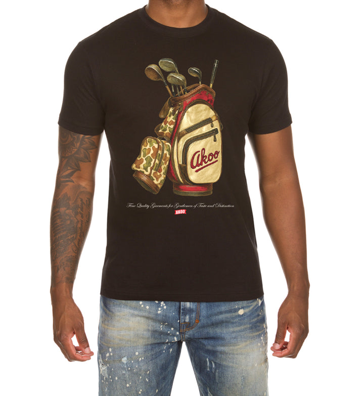 AKOO Iron SS Tee Black 761-6200 | Pro Feet