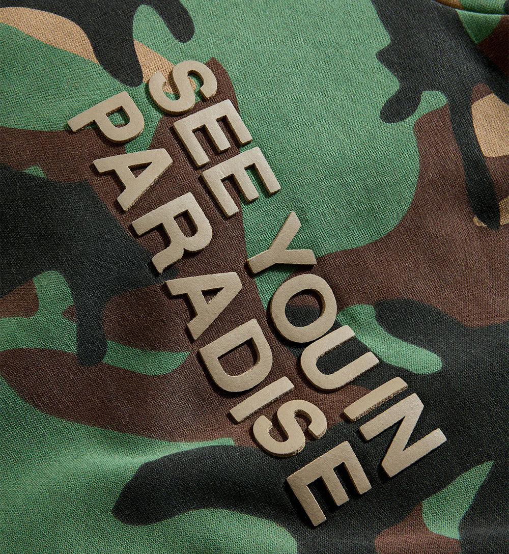 See You In Paradise Tonal Pullover Hoodie “Vintage Camo” 