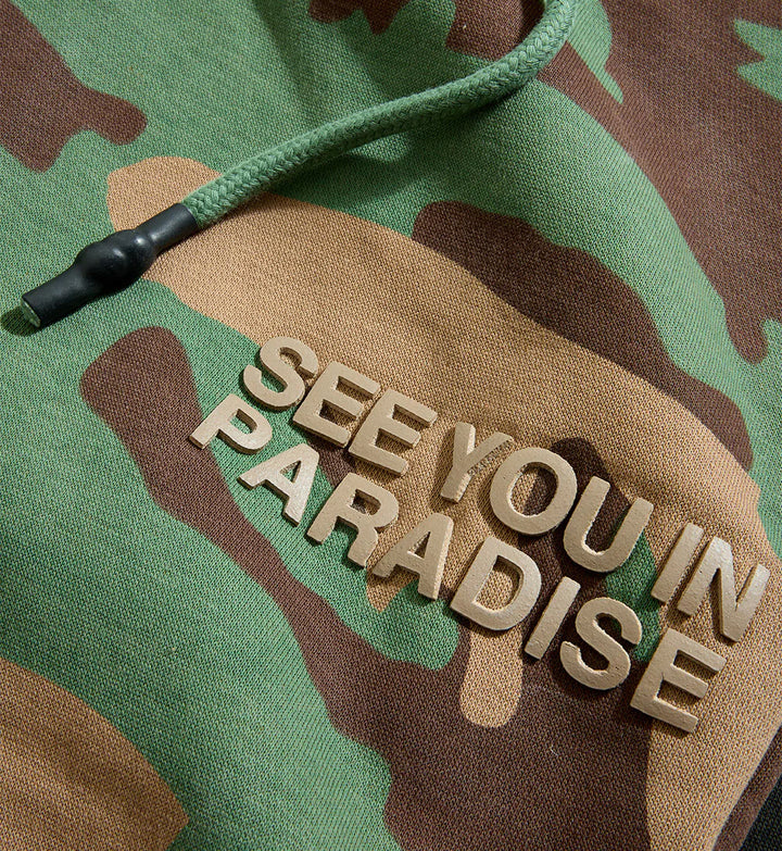 See You In Paradise Tonal Stacked Sweatpants “Vintage Camo” 