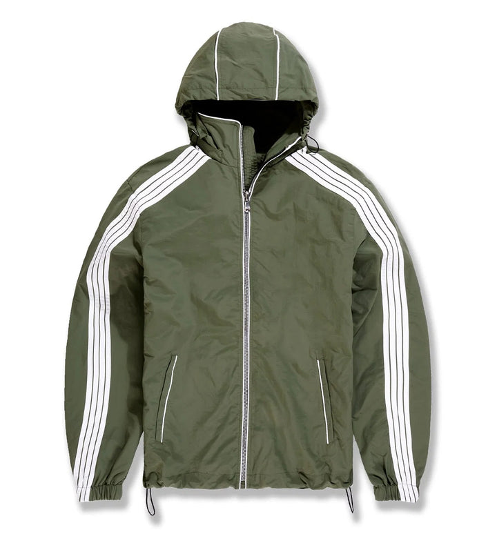 Jordan Craig The Beautiful Game Track Jacket Olive PL8812HJO | Pro Feet