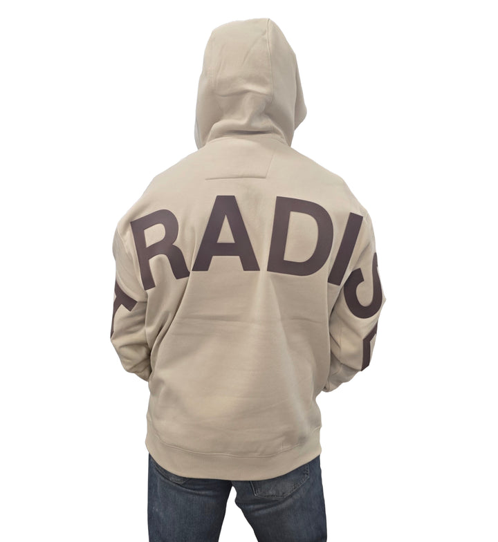 See You In Paradise Tonal Pullover Hoodie Cream 8816H | Pro Feet