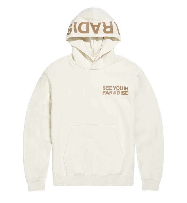 See You In Paradise Tonal Pullover Hoodie - Bone