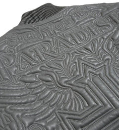 See You In Paradise Sinister Bomber Jacket “Charcoal” (91666-24)