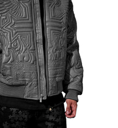 Sinister Bomber Jacket Charcoal 91666-24 | Pro Feet