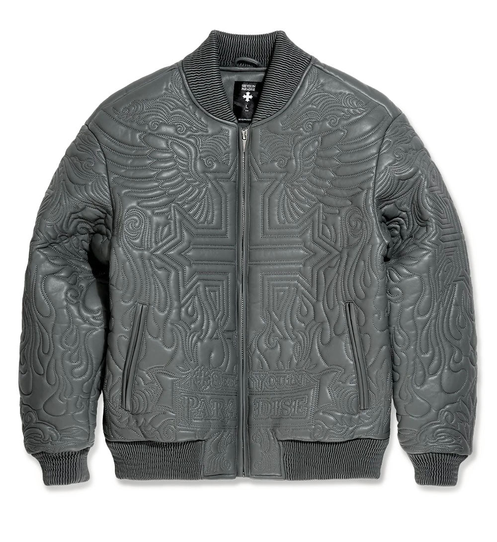 Sinister Bomber Jacket Charcoal 91666-24 | Pro Feet