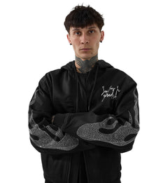 See You In Paradise Eternal Flame Hooded Workwear Jacket Black 91669-10 | Pro Feet