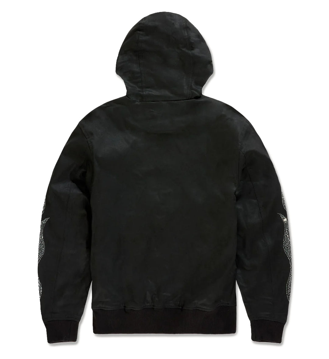 See You In Paradise Eternal Flame Hooded Workwear Jacket Black 91669-10 | Pro Feet