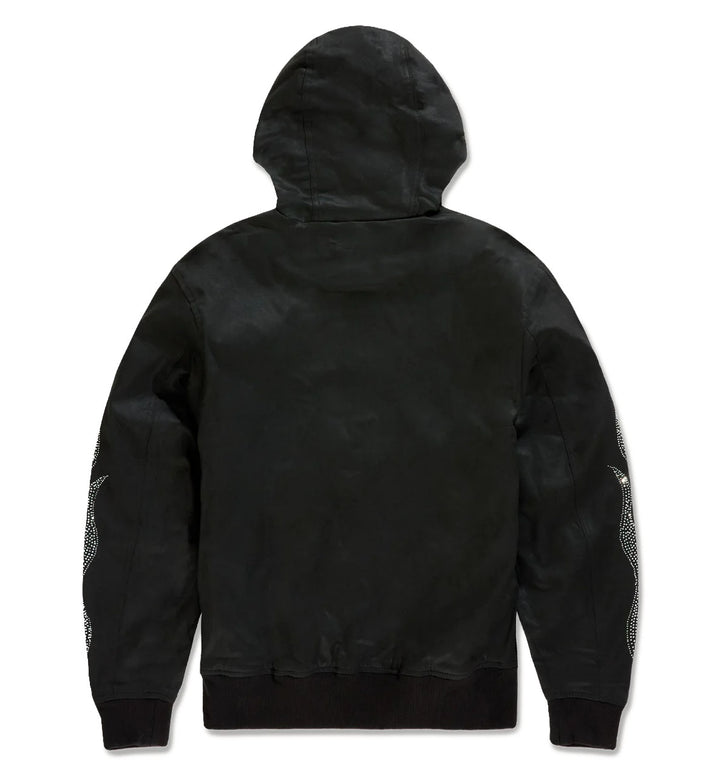 See You In Paradise Eternal Flame Hooded Workwear Jacket Black 91669-10 | Pro Feet