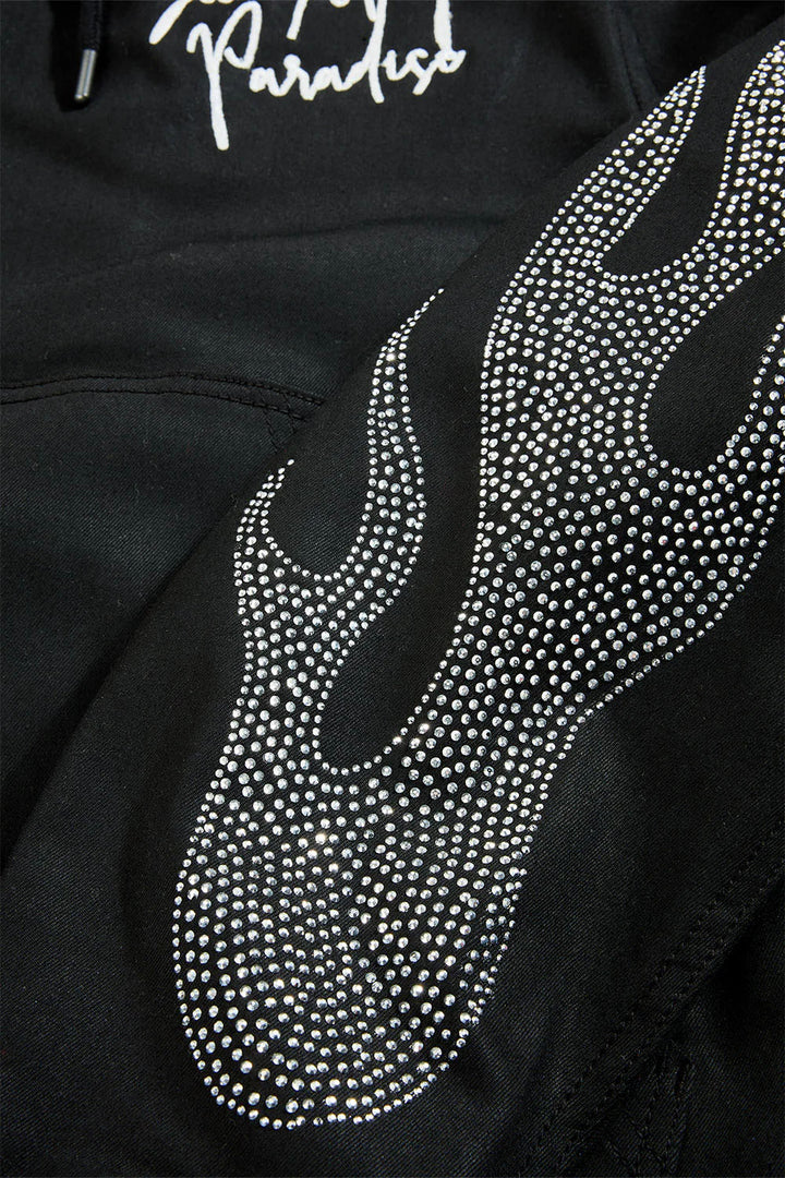 See You In Paradise Eternal Flame Hooded Workwear Jacket Black 91669-10 | Pro Feet