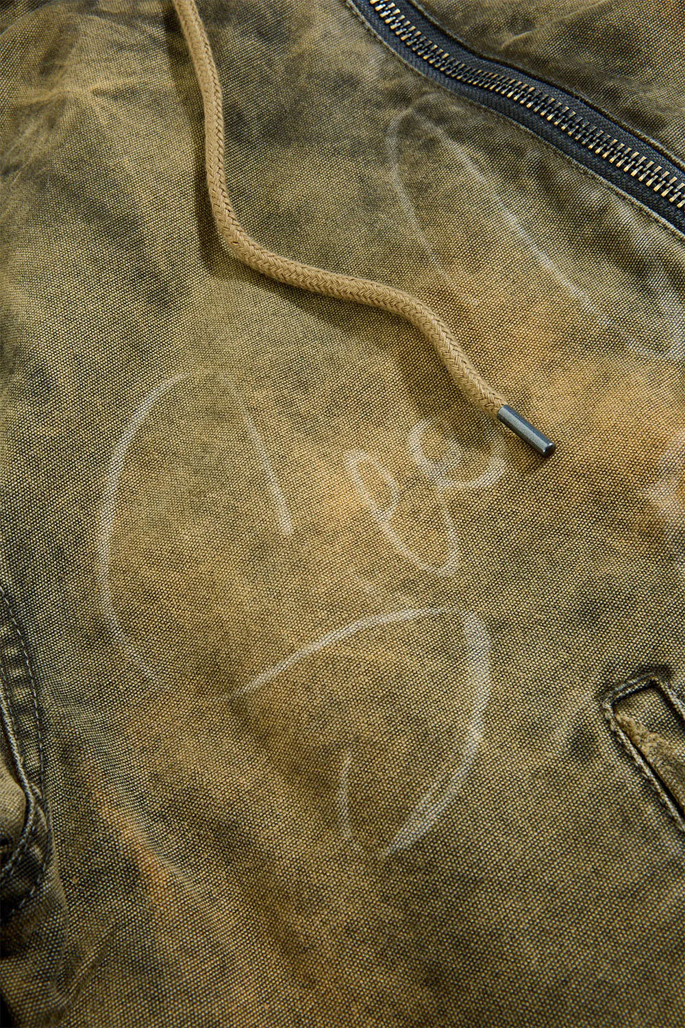 See You In Paradise Ashes to Ashes Hooded Work Jacket Vintage Wheat 91670-83 | Pro Feet