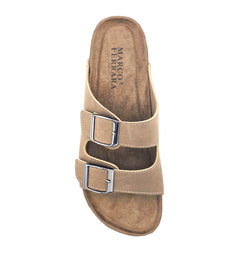 Marco Ferrara Bona-2 Slide Sandal Taupe (91739-734)