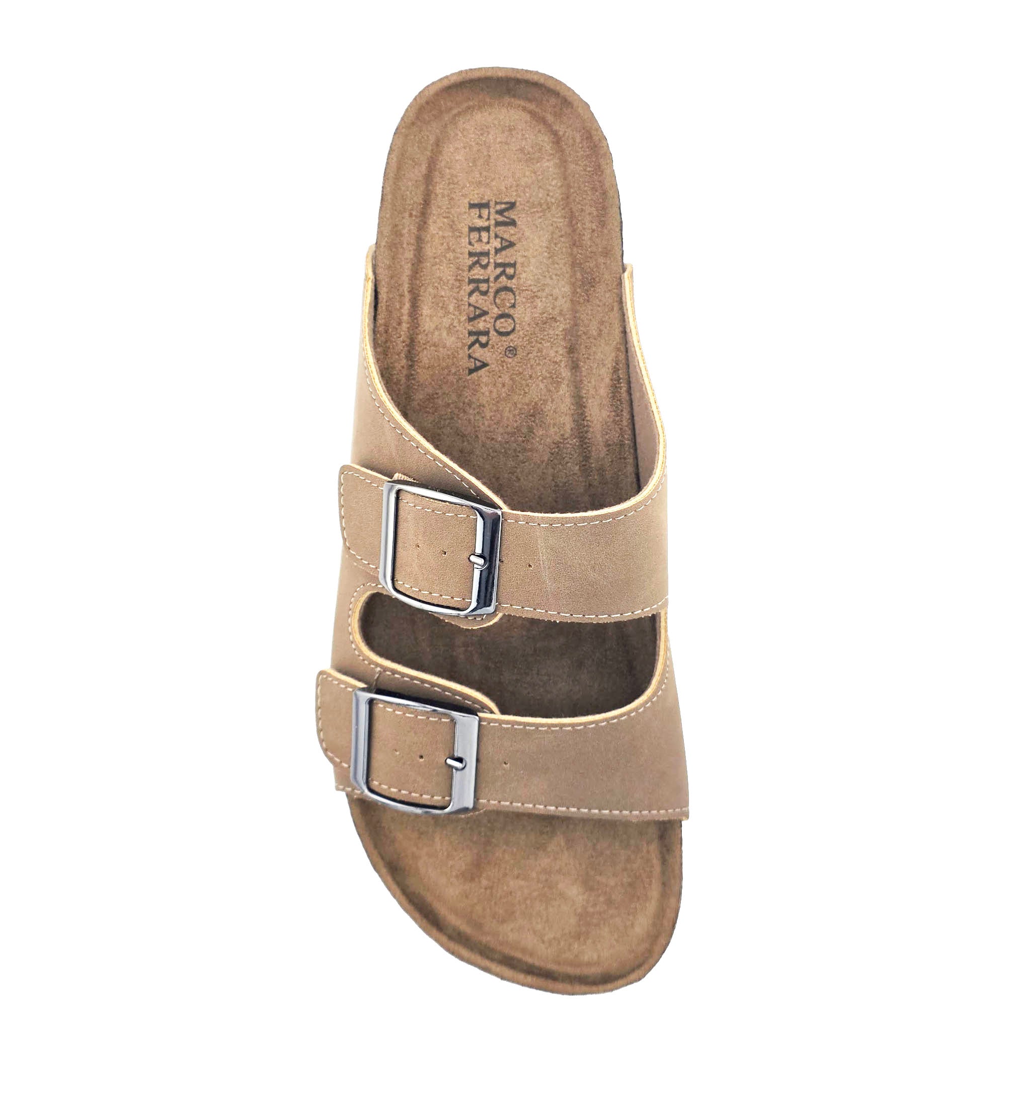 Marco Ferrara Bona-2 Slide Sandal Taupe (91739-734)