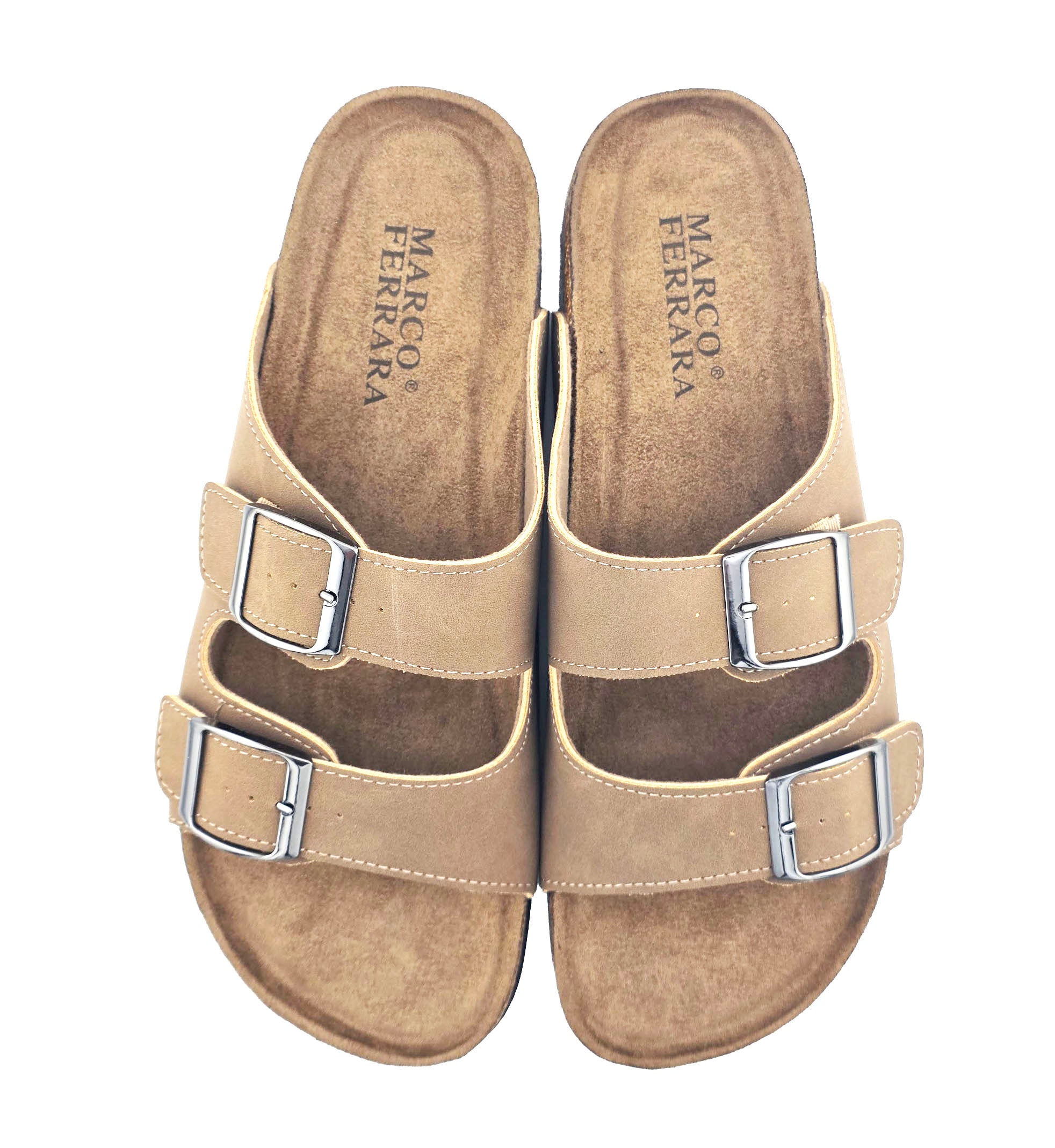 Marco Ferrara Bona-2 Slide Sandal Taupe (91739-734)