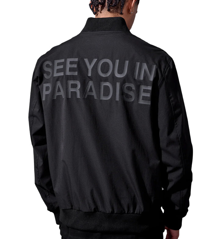 See You In Paradise Cruel Intentions Bomber Jacket — Black