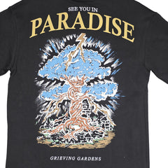 See You In Paradise Grieving Garden T-Shirt Black 9186A-10 | Pro Feet