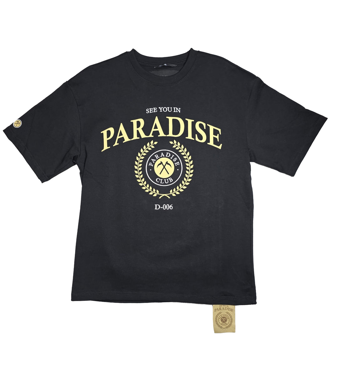 See You In Paradise Grieving Garden T-Shirt Black 9186A-10 | Pro Feet