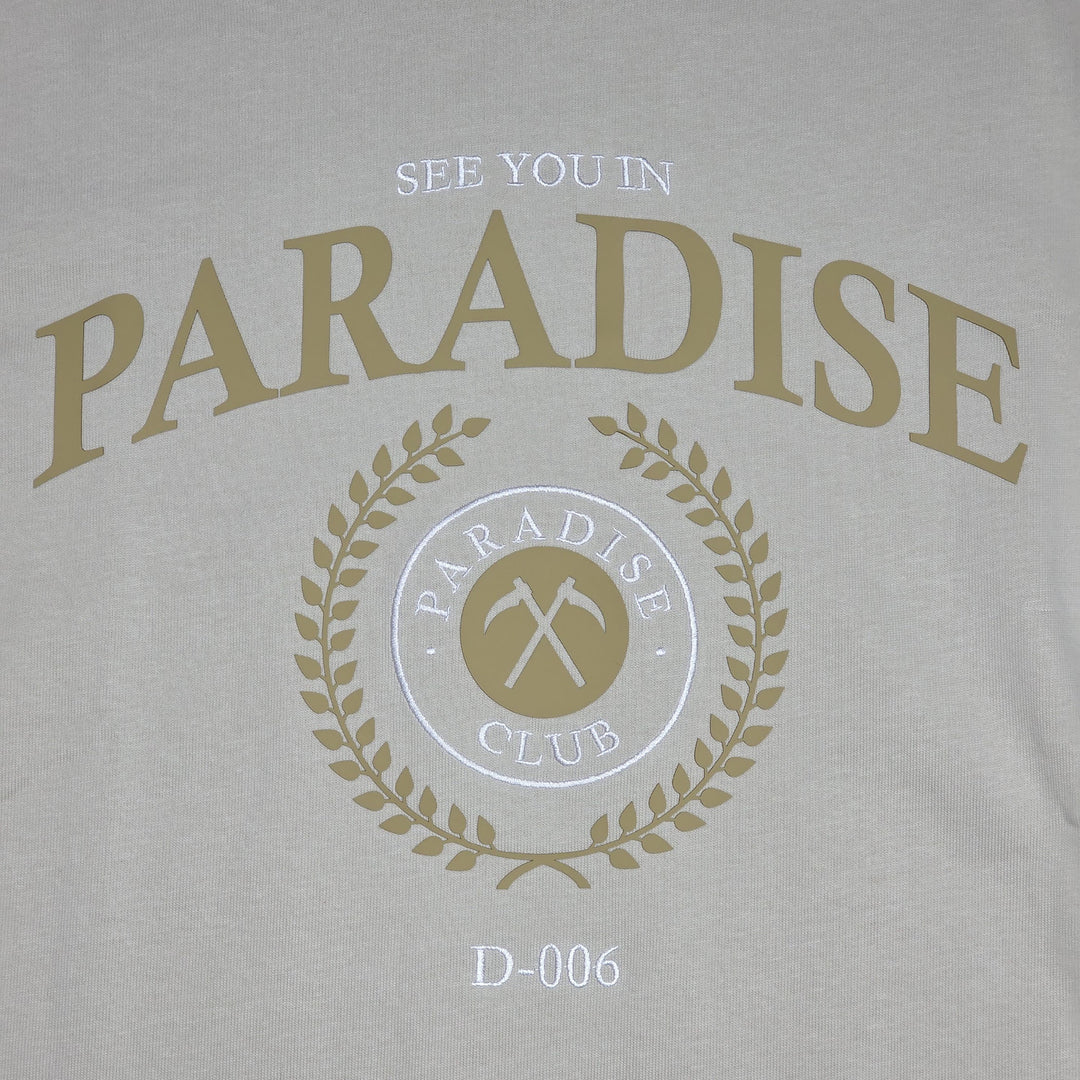See You In Paradise Grieving Garden T-Shirt Bone 9186A-BN | Pro Feet