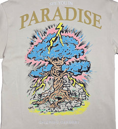 See You In Paradise Grieving Garden T-Shirt Bone 9186A-BN | Pro Feet