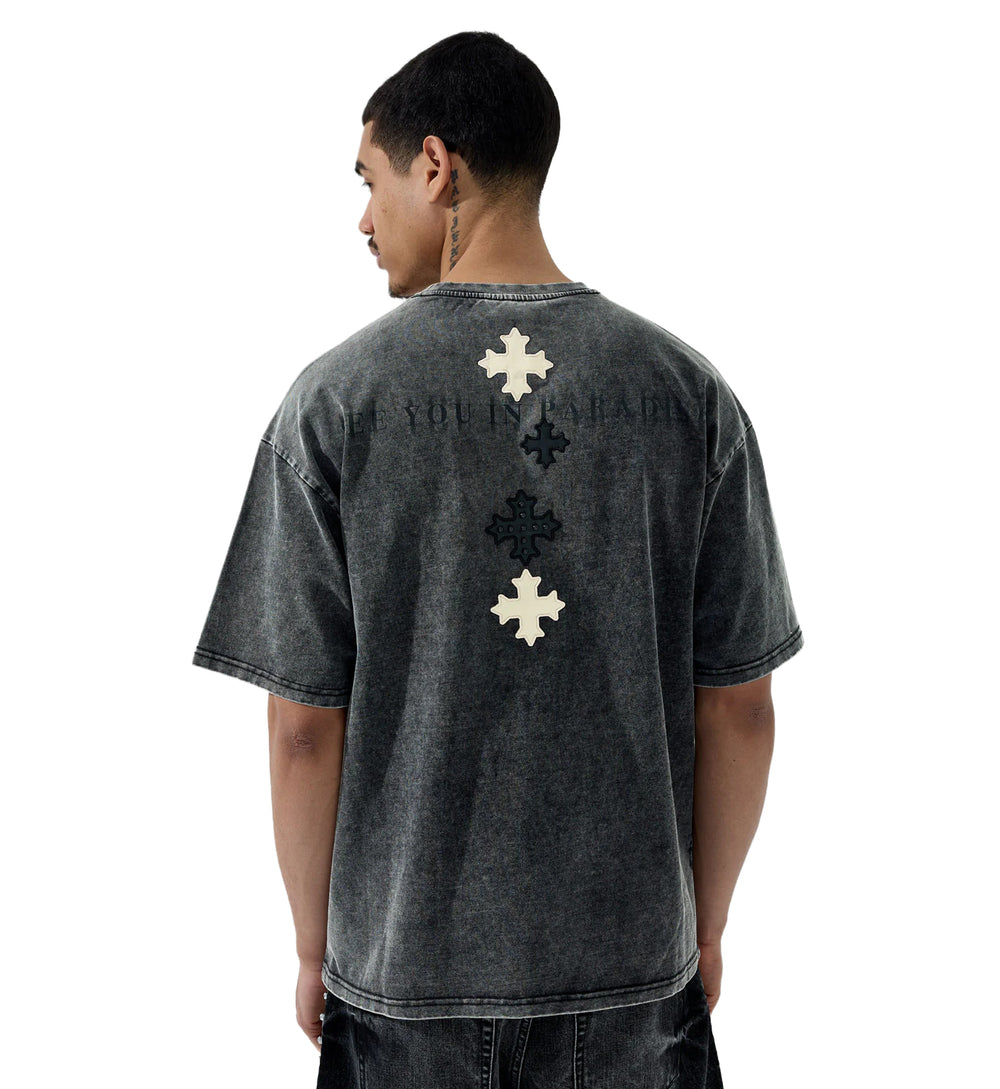 See You In Paradise Utopia T-Shirt Black Ice RE9188AYA | Pro Feet