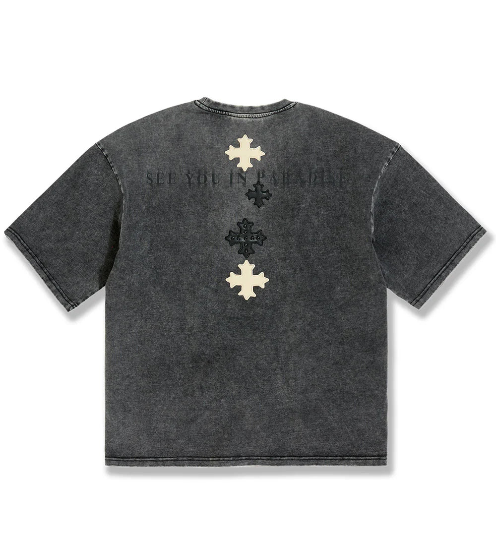 See You In Paradise Utopia T-Shirt Black Ice RE9188AYA | Pro Feet