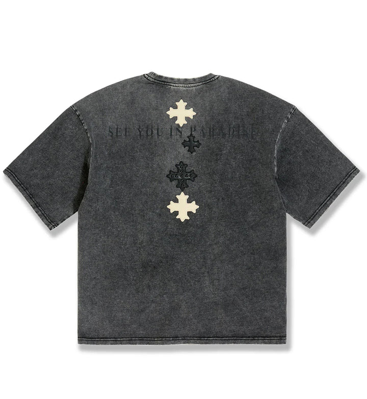 See You In Paradise Utopia T-Shirt Black Ice RE9188AYA | Pro Feet