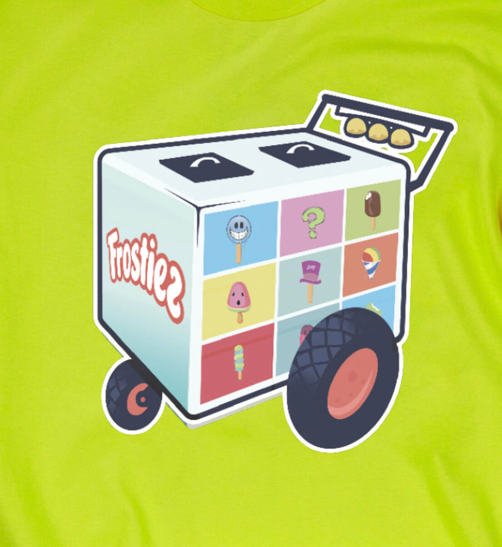 Frosties Cart Tee “Acid Lime” (931-3212)
