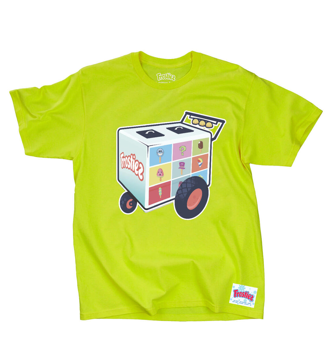 Frosties Cart Tee Acid Lime 931-3212 | Pro Feet