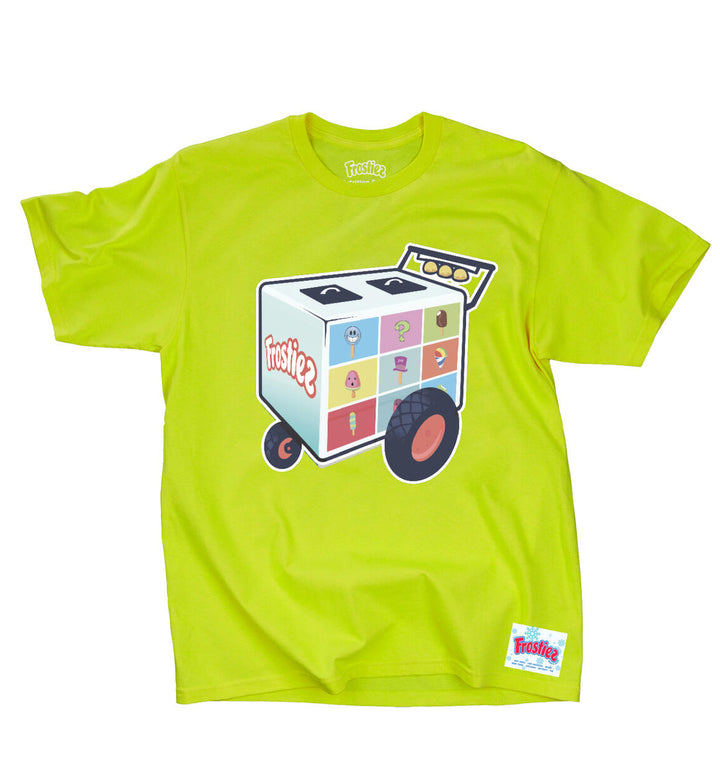 Frosties Cart Tee Acid Lime 931-3212 | Pro Feet