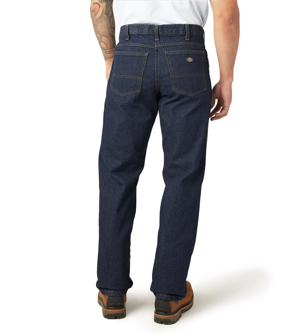 Dickies Regular Fit Jeans Rinsed Indigo Blue 9393RNB | Pro Feet
