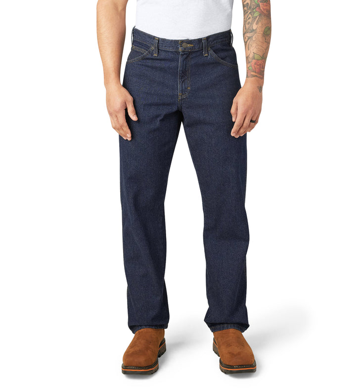 Dickies Regular Fit Jeans Rinsed Indigo Blue 9393RNB | Pro Feet