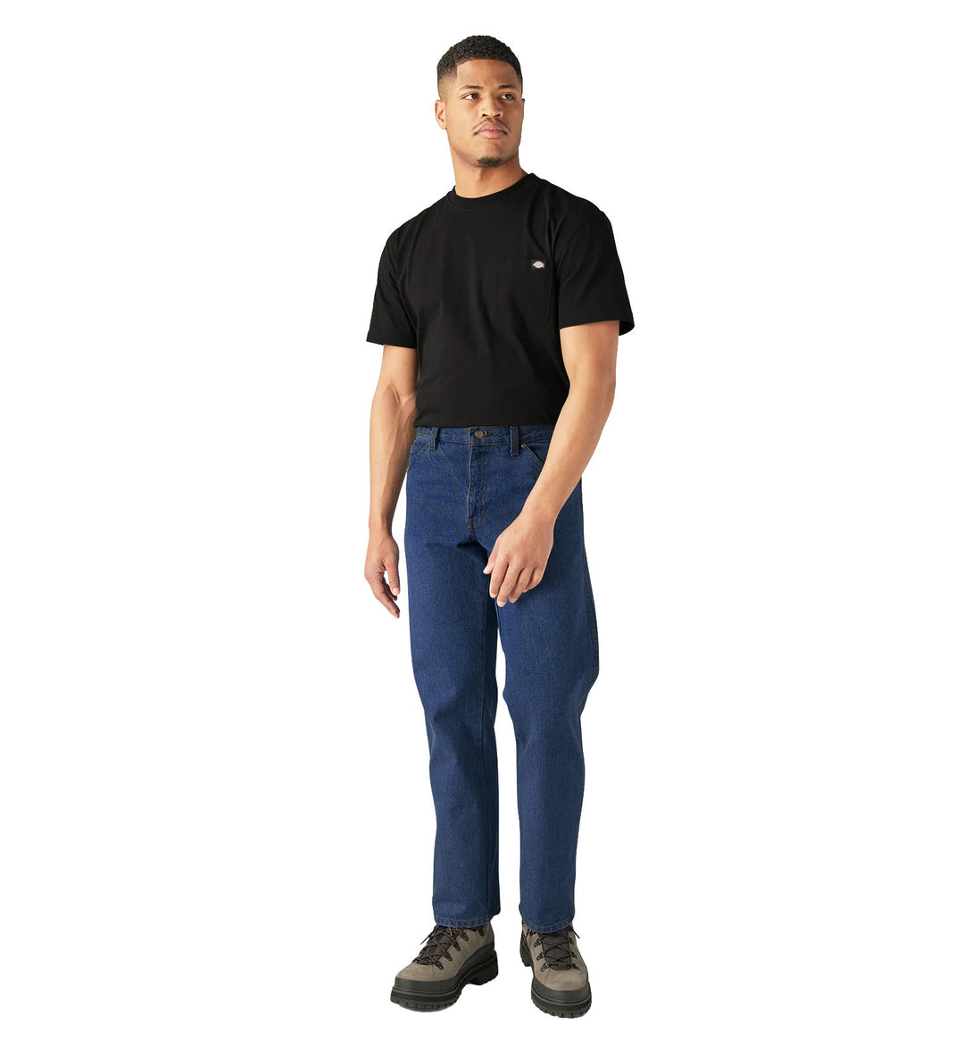Dickies Regular Fit Jeans Stonewashed Indigo Blue 9393SNB | Pro Feet